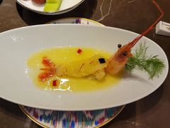 生腌大红虾-海派悦庭·海胆烧麦·新融合菜(凯德广场店)
