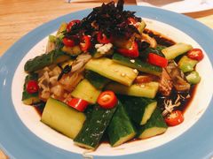东北自制皮冻肘花拍黄瓜-老江南春·中国龙菜(衡山路店)
