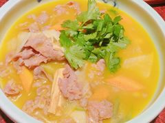 酸汤时蔬肥牛-绿茶餐厅(蓝色港湾店)