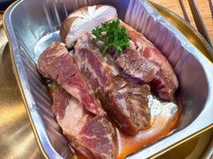 调味牛肋条-首尔朴宝·炭火烤肉(五角场店)