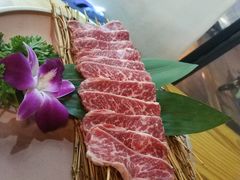 澳洲进口雪花牛肉-牛道精致烤肉(海安店)