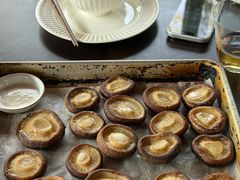 海盐烤蘑菇-素描餐厅