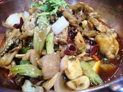 欢天喜地牛蛙锅-虾弄弄海派小龙虾·牛羊蝎子火锅