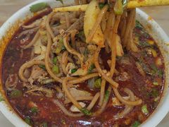 羊杂碎掺饸饹面-牛家羊杂碎饸饹面