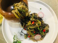 捣蒜茄子-确喜美味小厨(西单商场兰州店)