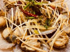 油泼扇贝-1910老鲁味海鲜·戳子肉·青岛菜(金沙滩店)