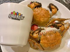 活河蟹-欢乐牧场海鲜烤肉自助(牡丹园店)