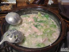 最后的猪颈肉+生菜粒+白粥-盈田盈粥庄(博山东路店)