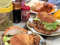 招牌猪扒包-新南新咖啡美食(南新花园店)