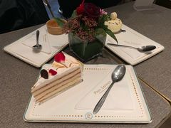 玫瑰草莓千层蛋糕-PAUL LAFAYET 法式甜品(港汇广场店)