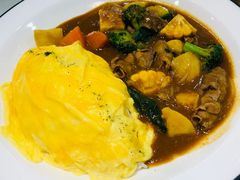 肥牛咖喱蛋包饭-池奈·日式咖喱蛋包饭(赛高店)