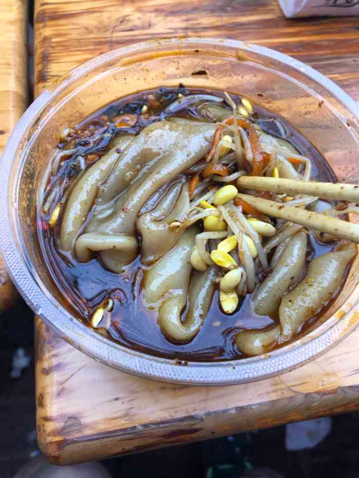 邓惠民汉中面皮-"味道确实好,汉中的没吃过,洋县这个好吃.