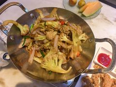 干锅花菜-小菜园新徽菜(南通永旺店)