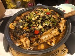 温香豆豉烤鱼（清江鱼/斤）-锦尚阁烤鱼(望京新荟城店)