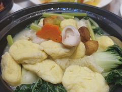 汤学斗菜浸鱼腐-顺德美的万豪酒店-万豪中餐厅
