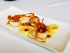 煎深海扇贝配欧洲白萝卜泥-Jean Georges
