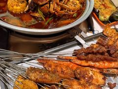 -宝记烧烤·碳锅羊肉·羊蝎子火锅·夜食社(文体路创始店)