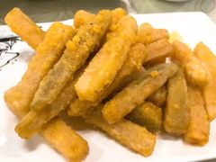 咸蛋黄焗南瓜-清华澜园教工餐厅