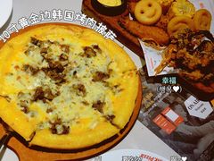 黄金边韩国烤肉披萨-米斯特比萨(罗斯福店)