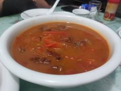 西红柿炖牛腩-华春餐馆(鱼山路店)