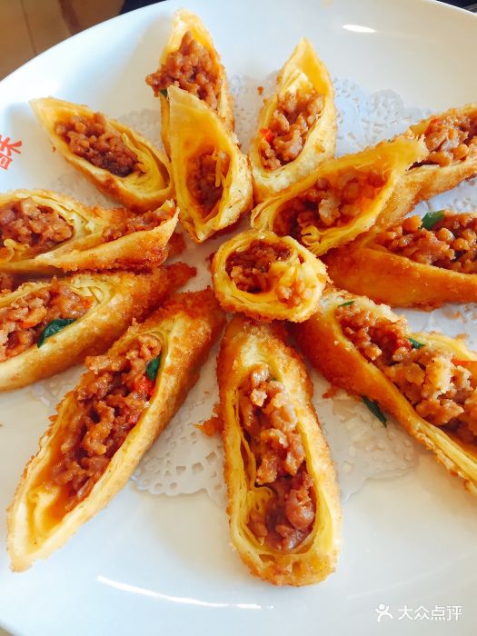 肘子酥(广宁路店)-脆皮鸭丝卷-菜-脆皮鸭丝卷图片-天津美食-大众点评