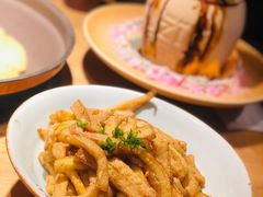 咸蛋黄炒茄子-吃饭皇帝大(解放西路店)