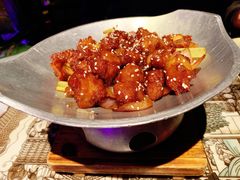 蒜香蜜汁排骨-绿茶餐厅(汇悦大融城店)