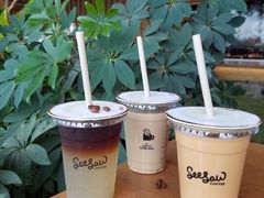 云南丛林茶椰拿铁-Seesaw Coffee(朝阳大悦城店)