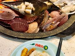 老灶蒸汽海鲜锅-巧克力渔家.小船海鲜家常菜(万平口店)