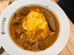 印度风鸡肉咖喱蛋包饭-COCO壱番屋(北京平安国际金融中心店)