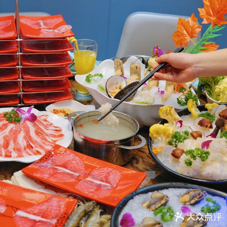 南京探店🔍菌味斑鱼府解锁薄如蝉翼斑鱼片