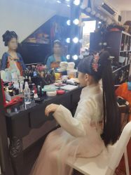 -后宫·古装汉服京剧儿童亲子全家福摄影