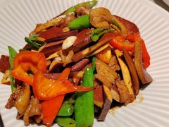 土猪肉炒五香片-徽韵人家·传承正宗徽菜(牡丹园店)
