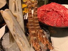 -鲜入围煮花胶鸡海鲜火锅