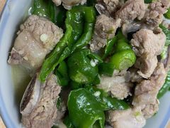 青椒排骨-明华饭庄(清泉街店)