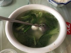 白菜肉元汤-武大口院食堂