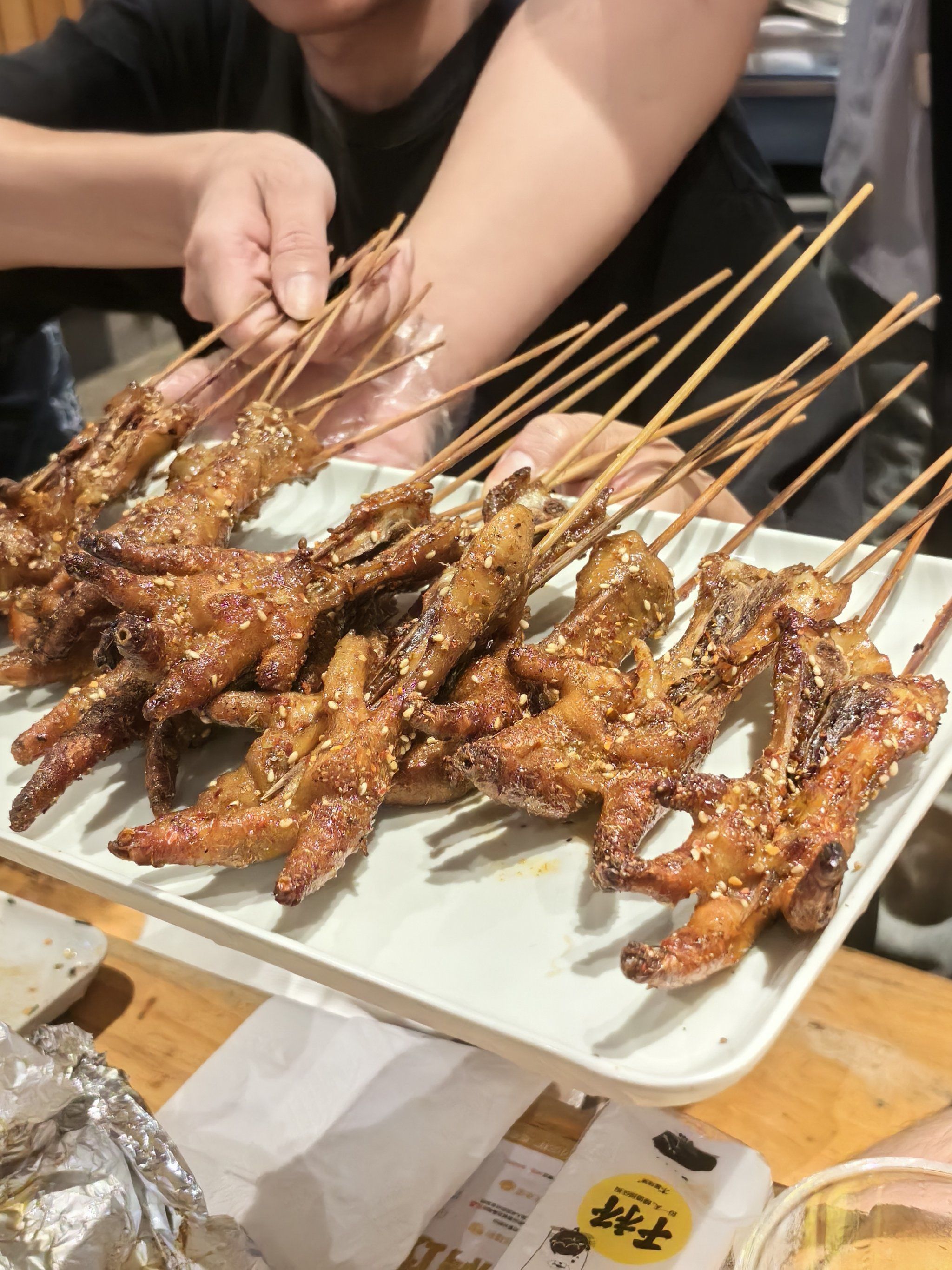 夜宵时间烧烤大餐~木屋烧烤