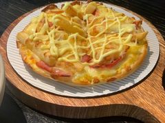 熏香培根薯泥披萨-miss pizza