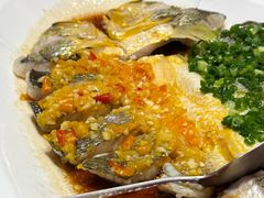 双味蒸野化大黄鱼-品海楼·大连海胆锅贴馆(东港店)