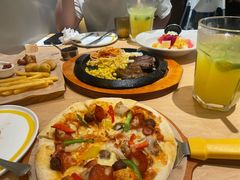 餐具摆设-菲滋意式餐厅(温岭银泰城店)