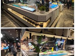 自助取餐区-V-ONE西雅图海鲜自助餐厅(仓山万达广场店)