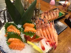 三文鱼刺身-大渔铁板烧(中山路八佰伴店)