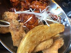 韩式炸鸡-MI WU FACTORY米屋美食工厂餐厅(绿地店)
