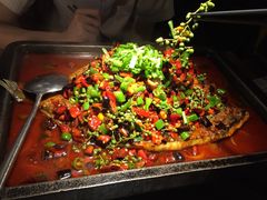 -探鱼·鲜青椒爽麻烤鱼(广州花都来又来店)