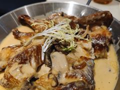 牛肝菌白汁烩春鸡-港丽餐厅(高德置地店)