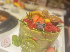 抹茶裸蛋糕-乡田小墅(展览馆路JK FUN商城店)