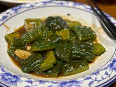 豉香拍蒜杜远凉瓜-香山家宴