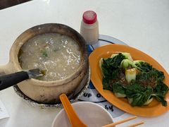 -长城砂煲田鸡粥