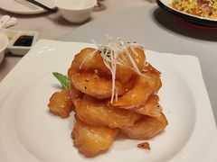 抓炒明虾球-花家怡园(四合院总店)