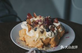 Cream Meringue Cookies